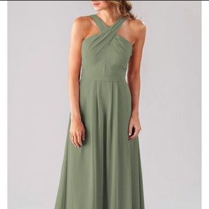 Kennedy Blue Elena Bridesmaid Dress - Color Moss